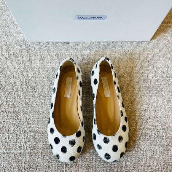 Dolce & Gabbana Polka Dot Ballerinas - Picture 2 of 8